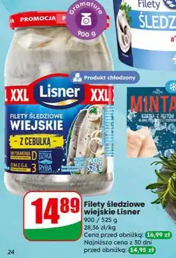 Dino Filety śledziowe wiejskie z cebulką oferta