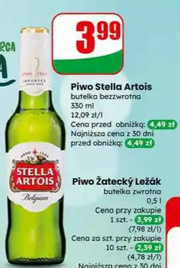 Dino Piwo Żatecký Ležák butelka zwrotna oferta