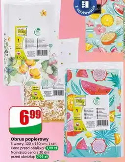 Dino Obrus papierowy 3 wzory 120 x 180 cm oferta