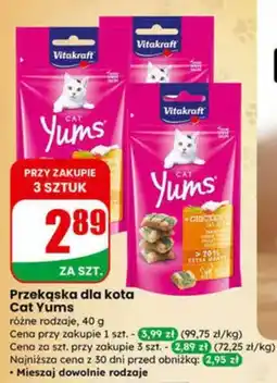 Dino Przekąska dla kota różne rodzaje oferta