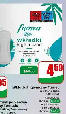 Dino Wkładki higieniczne Famea oferta