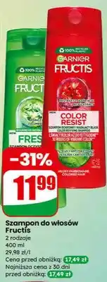 Dino Szampon do włosów Fructis, 2 rodzaje oferta