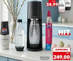 Kaufland Saturator Terra w zestawie 2 butelki i syrop Pepsi Zero oferta