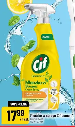 Polomarket Mleczko w sprayu Cif Lemon oferta