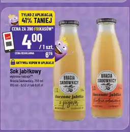 Polomarket Sok jabłkowy wybrane rodzaje Bracia Sadownicy oferta