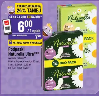 Polomarket Podpaski Naturella Ultra oferta