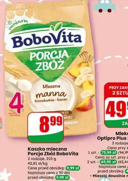 Dino Kaszka mleczna Porcja Zbóż BoboVita oferta