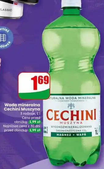 Dino Woda mineralna Cechini Muszyna oferta