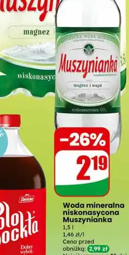 Dino Woda mineralna niskonasycona Muszynianka oferta