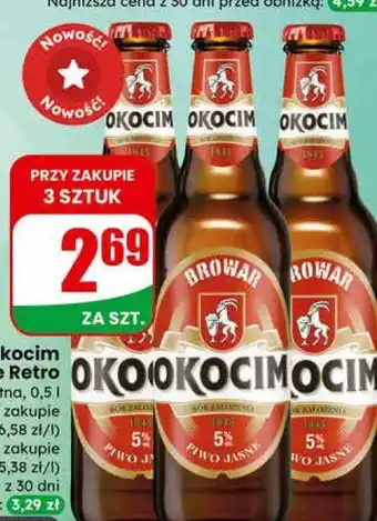 Dino Piwo Okocim Jasne Retro oferta