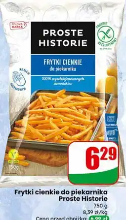 Dino Frytki cienkie do piekarnika Proste Historie oferta