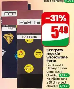 Dino Skarpety męskie wzorowane Perte oferta