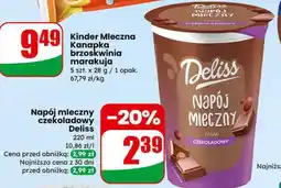 Dino Napój mleczny czekoladowy Deliss oferta