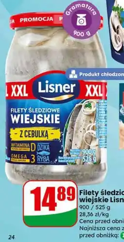 Dino Filety śledziowe wiejskie Lisner oferta