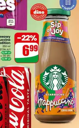 Dino Napój mleczno-kawowy Starbucks Frappuccino limited edition oferta