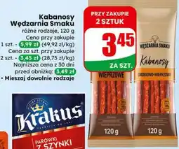 Dino Kabanosy Wędzarnia Smaku oferta