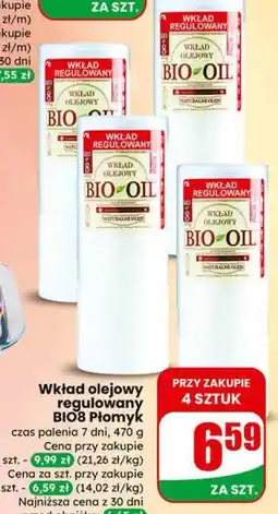 Dino Wkład olejowy regulowany BIO8 Płomyk oferta