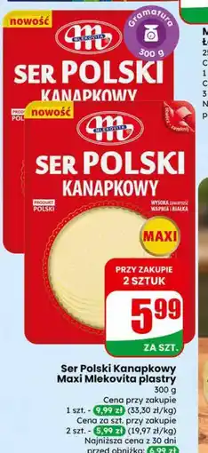 Dino Ser Polski Kanapkowy Maxi Mlekovita plastry oferta