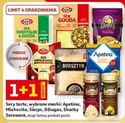 Auchan Ser o smaku karmelizowanej cebuli Dziugas oferta