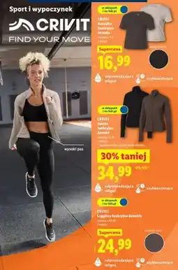 Lidl Legginsy funkcyjne damskie oferta