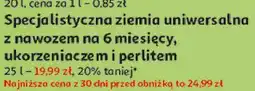 Auchan Specjalistyczna ziemia uniwersalna z nawozem na 6 miesięcy, ukorzeniaczem i perlitem oferta