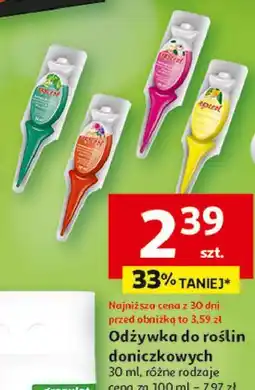 Auchan Odżywka do roślin doniczkowych oferta