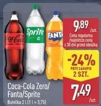 ALDI Coca-Cola Zero/Fanta/Sprite oferta