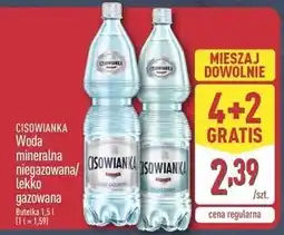 ALDI Woda Cisowianka oferta