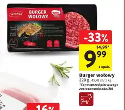 Intermarche Burger wołowy Warmia oferta
