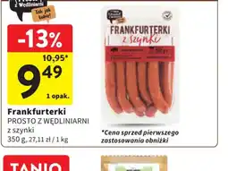Intermarche Frankfurterki z szynki oferta