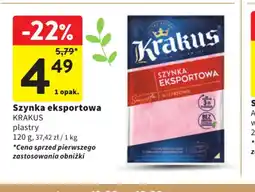 Intermarche Krakus Szynka eksportowa oferta