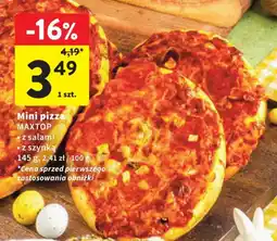 Intermarche Mini pizza Maxtop oferta