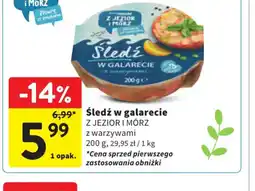 Intermarche Z Jezior i Mórz Sledź w galarecie oferta