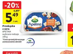 Intermarche Przekąska z sera Arla Apetina oferta