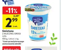 Intermarche Smietana Z Mlecznej Drogi oferta