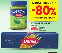 Intermarche Barilla Pesto / Spaghetti oferta