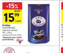 Intermarche Praliny Solidarność oferta