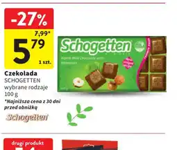 Intermarche Schogetten Czekolada oferta