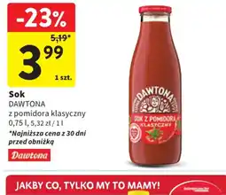 Intermarche Dawtona Sok z pomidora oferta