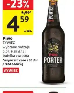 Intermarche Zywiec Piwo Porter oferta