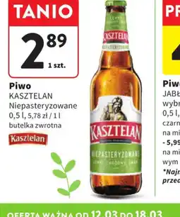 Intermarche Piwo Kasztelan Niepasteryzowane oferta