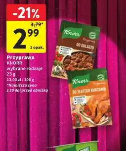 Intermarche Przyprawa Knorr oferta