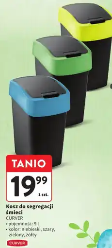 Intermarche Curver Kosz do segregacji śmieci oferta