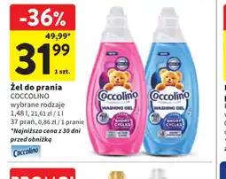 Intermarche Zel do prania Coccolino oferta