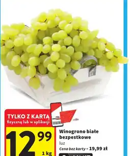 Intermarche Winogrono białe bezpestkowe oferta