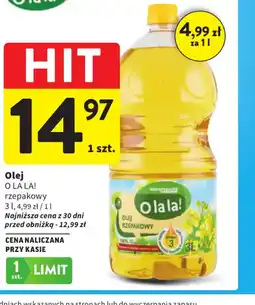 Intermarche O La la! Olej rzepakowy oferta
