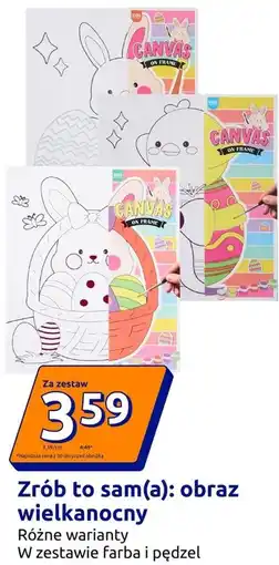 Action Zrób to sam(a): obraz wielkanocny oferta
