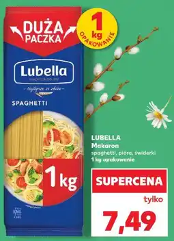 Kaufland Makaron spaghetti, pióra, świderki 1 kg opakowanie oferta