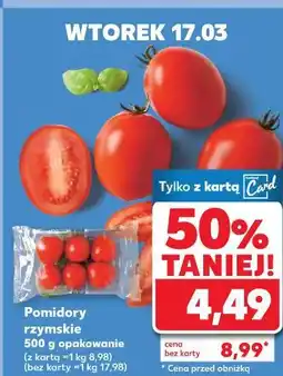 Kaufland Pomidory rzymskie oferta