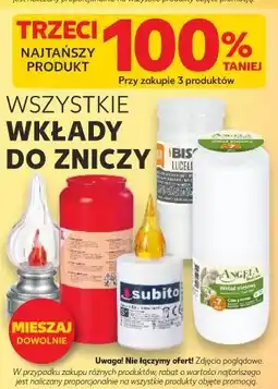 Kaufland Wszystkie wkłady do zniczy oferta